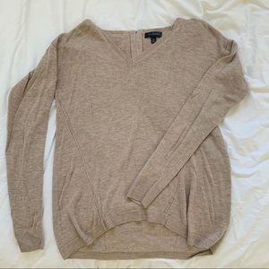 Tan sweater from The Limited